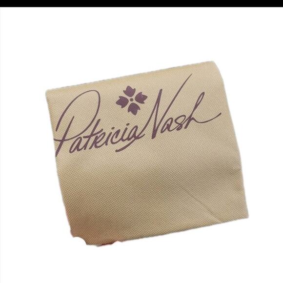 Patricia Nash Paris Satchel Parisian Floral‎ Spot Print Purse Handbag Dust Bag - Picture 8 of 10